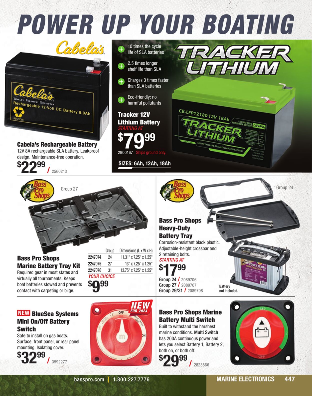 Weekly ad Bass Pro 01/01/2024 - 01/22/2025