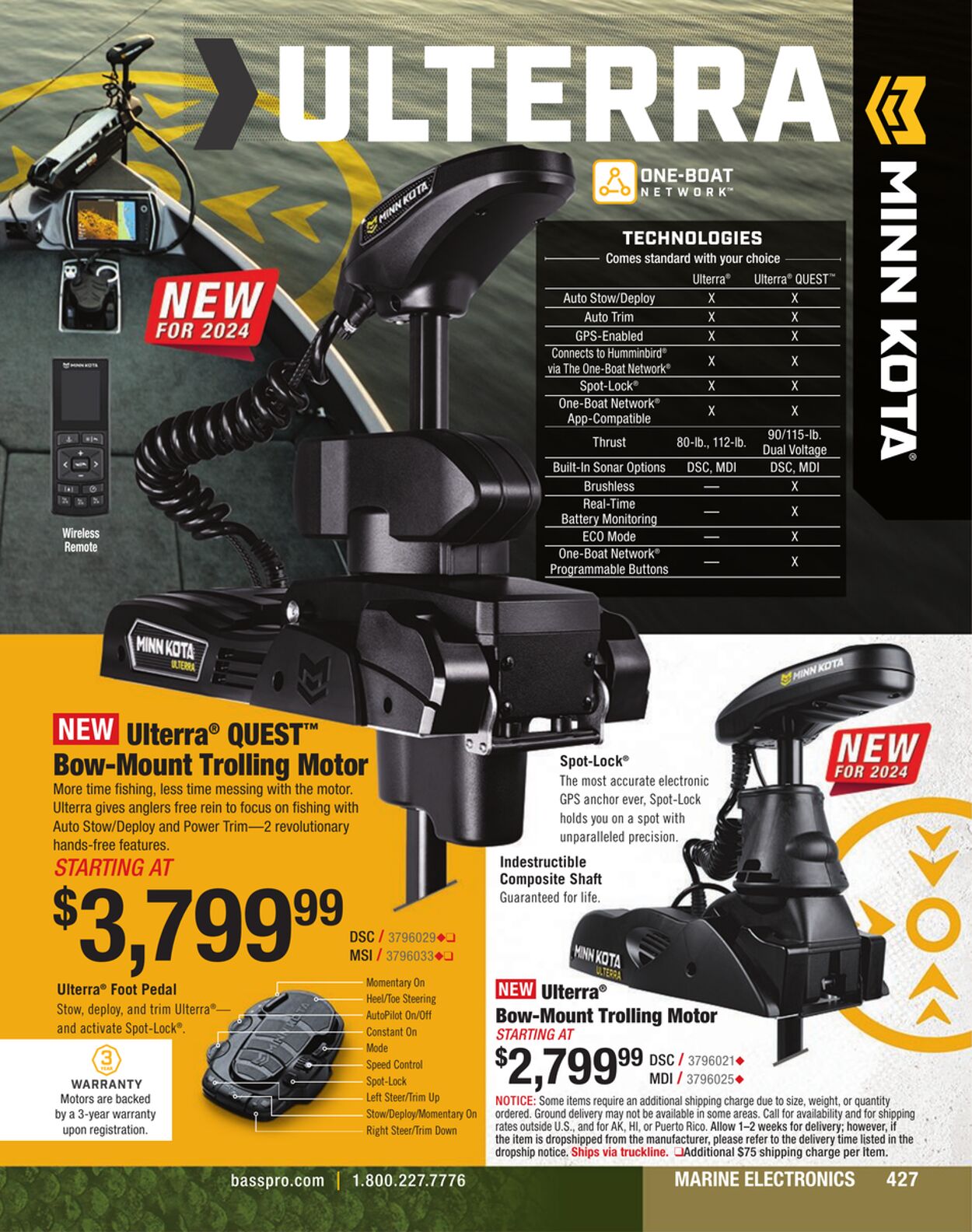 Weekly ad Bass Pro 01/01/2024 - 01/22/2025