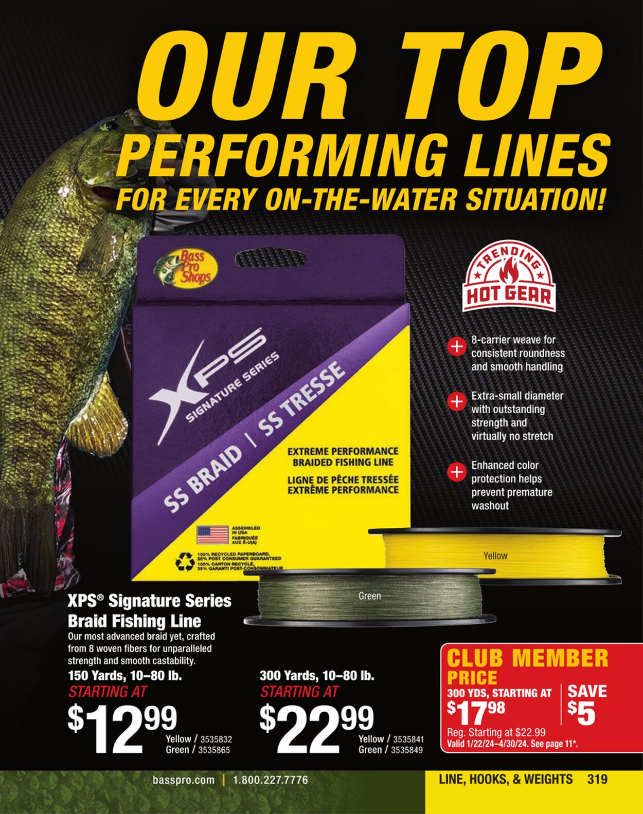 Weekly ad Bass Pro 01/01/2024 - 01/22/2025