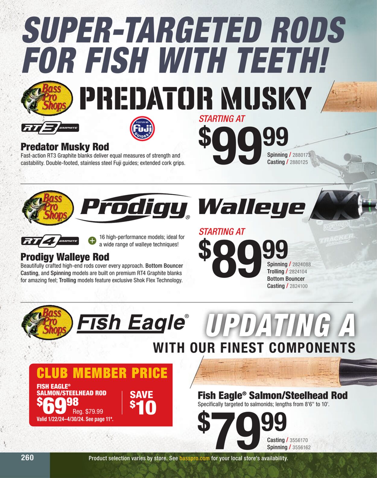 Weekly ad Bass Pro 01/01/2024 - 01/22/2025