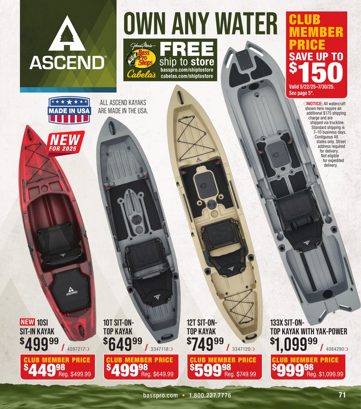 Weekly ad Bass Pro 05/23/2025 - 06/06/2025