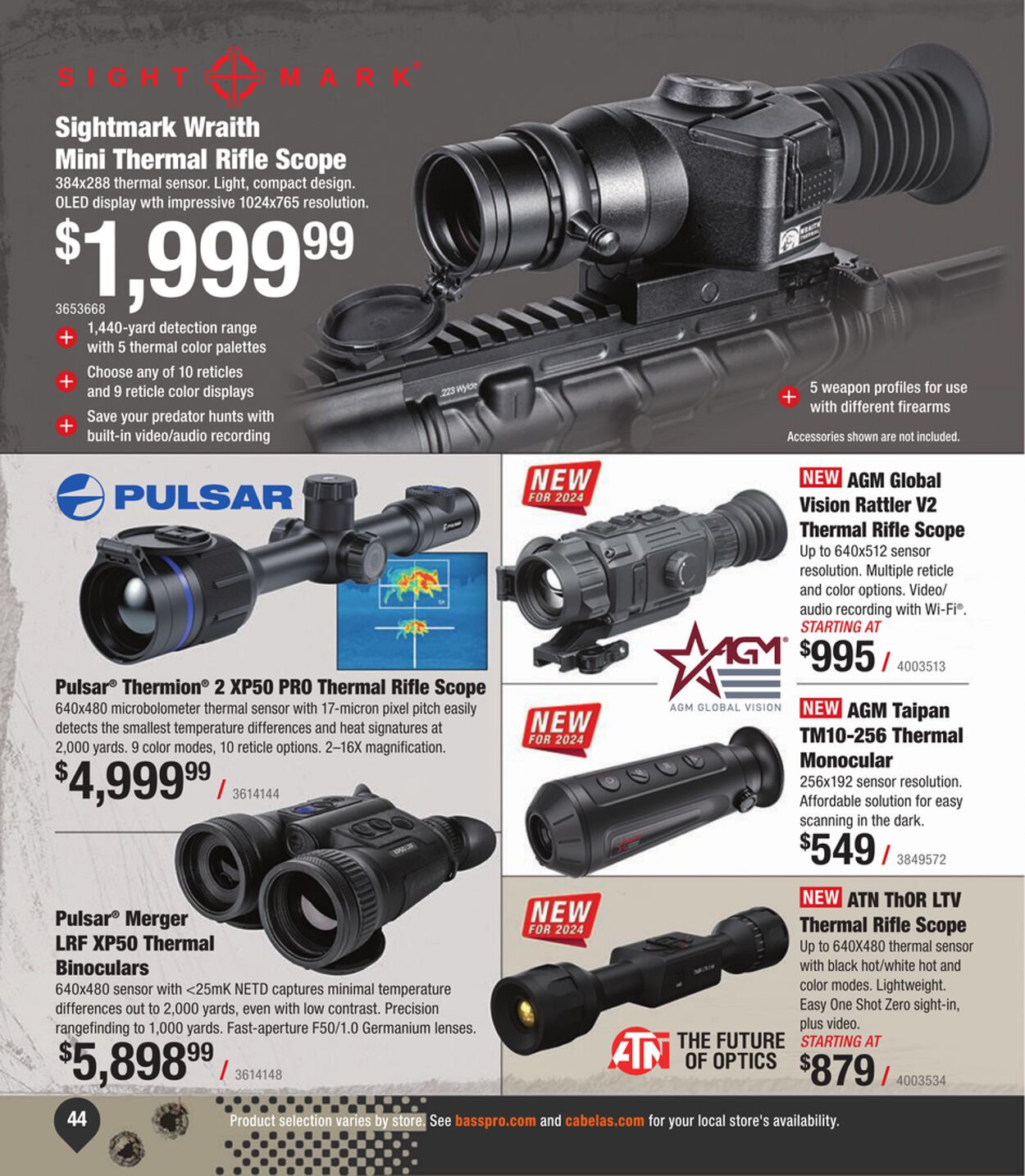 Weekly ad Bass Pro 07/12/2024 - 01/31/2025