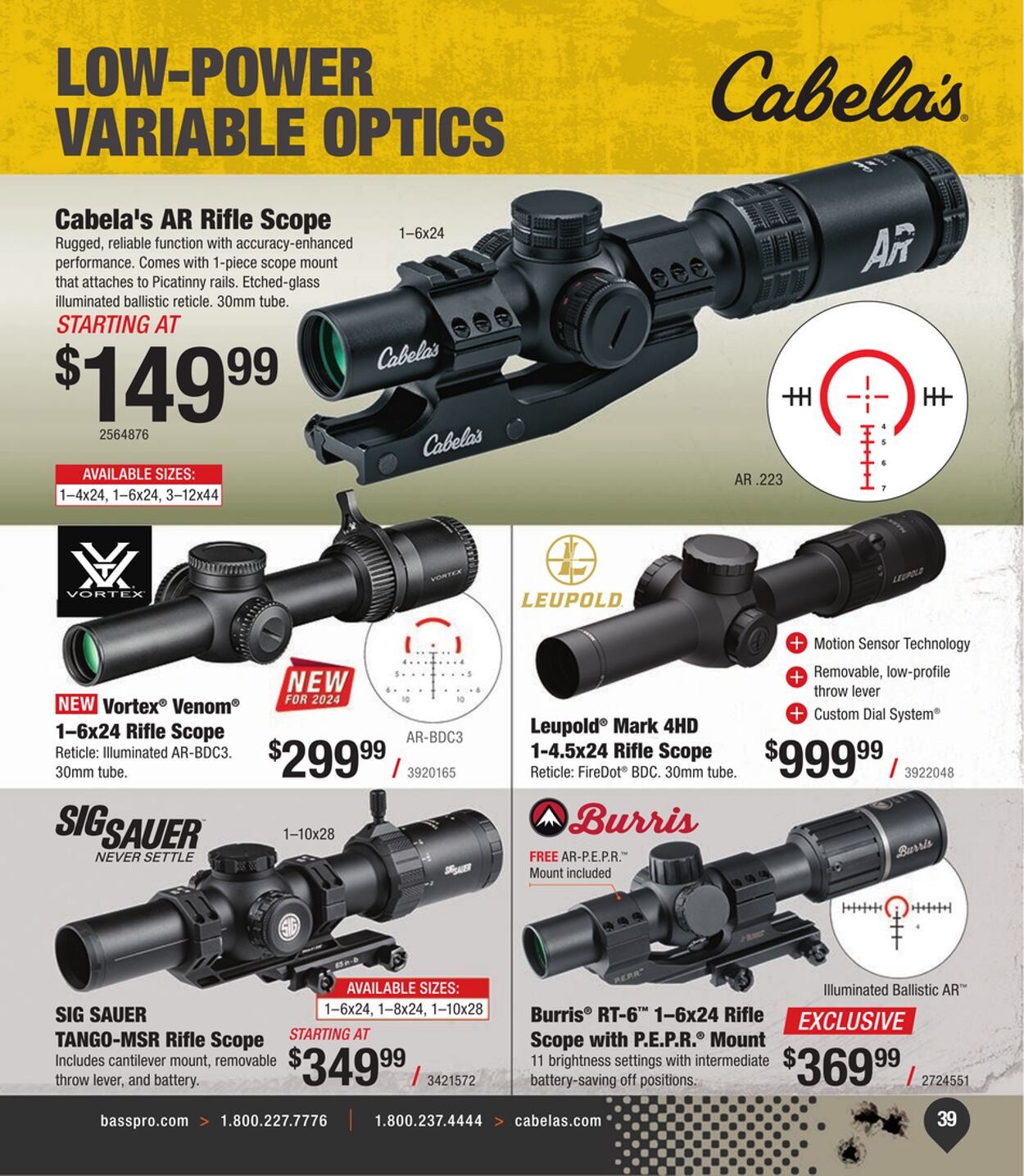 Weekly ad Bass Pro 07/12/2024 - 01/31/2025