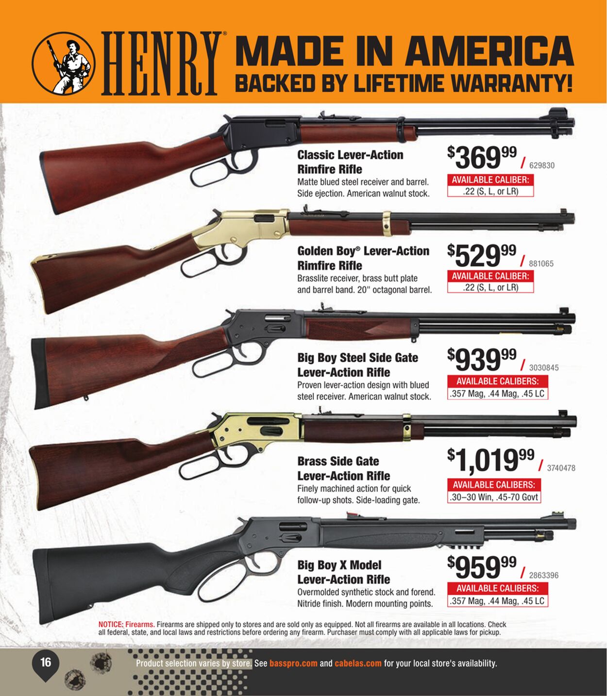 Weekly ad Bass Pro 07/12/2024 - 01/31/2025