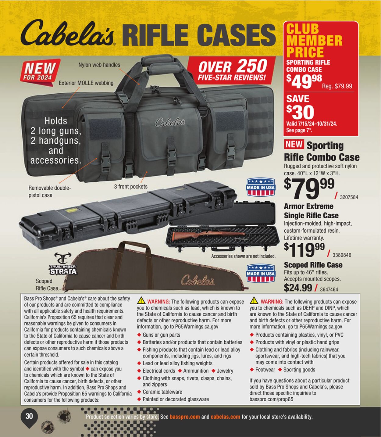 Weekly ad Bass Pro 07/12/2024 - 01/31/2025