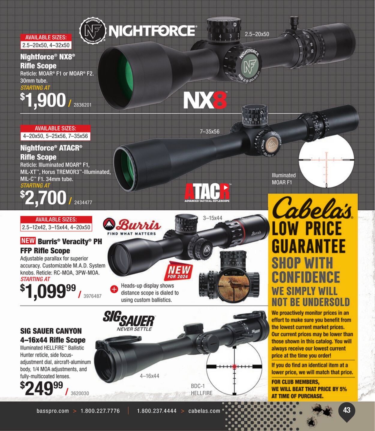 Weekly ad Bass Pro 07/12/2024 - 01/31/2025