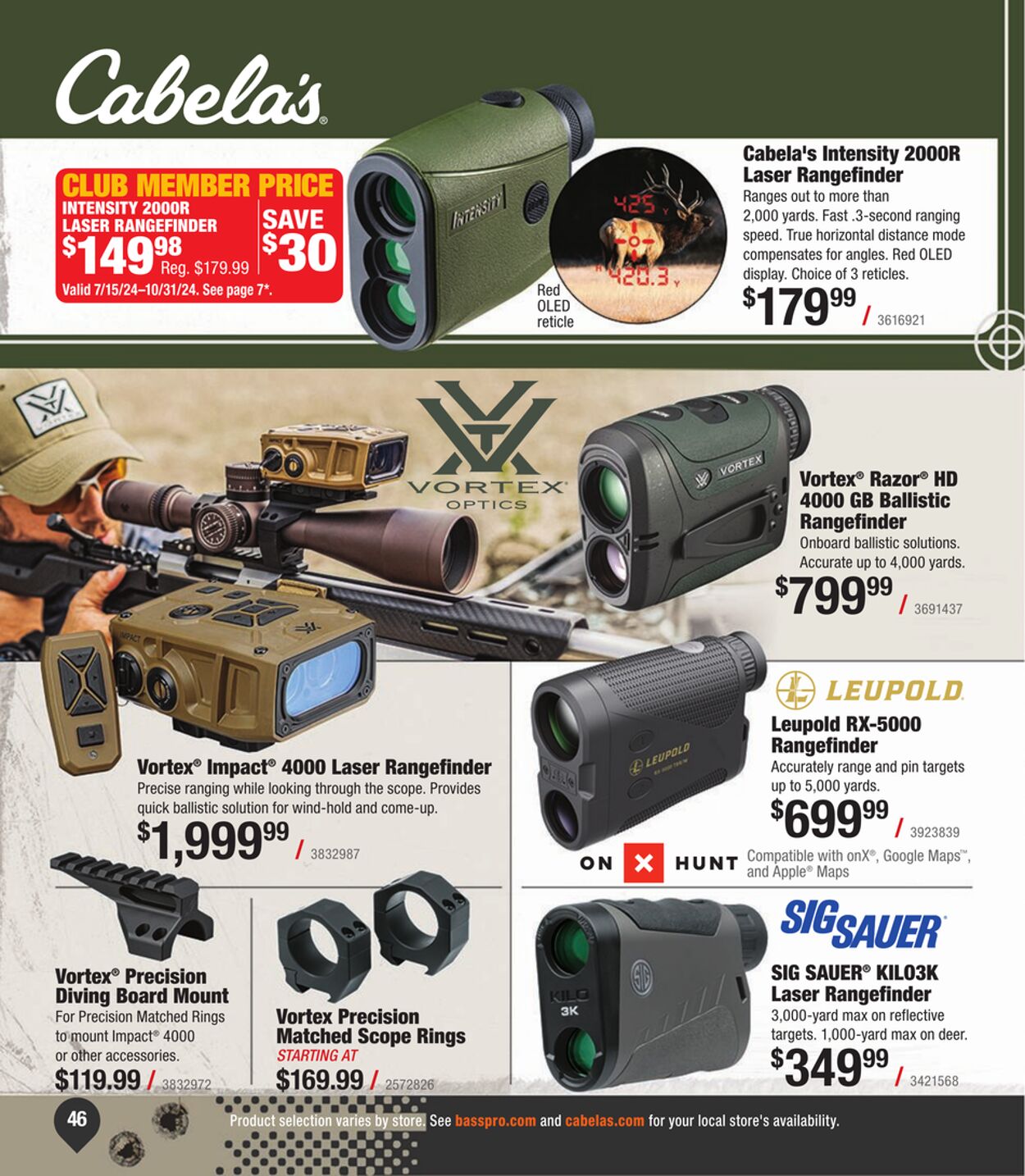 Weekly ad Bass Pro 07/12/2024 - 01/31/2025