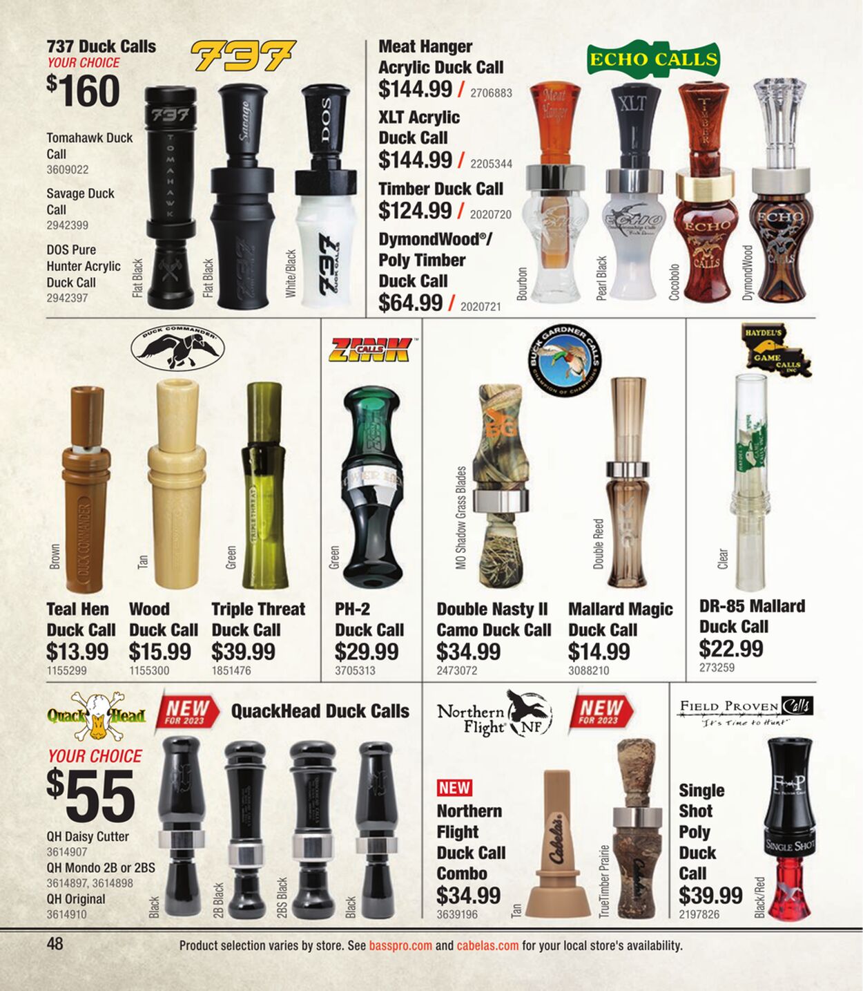 Weekly ad Bass Pro 08/31/2023 - 12/30/2023