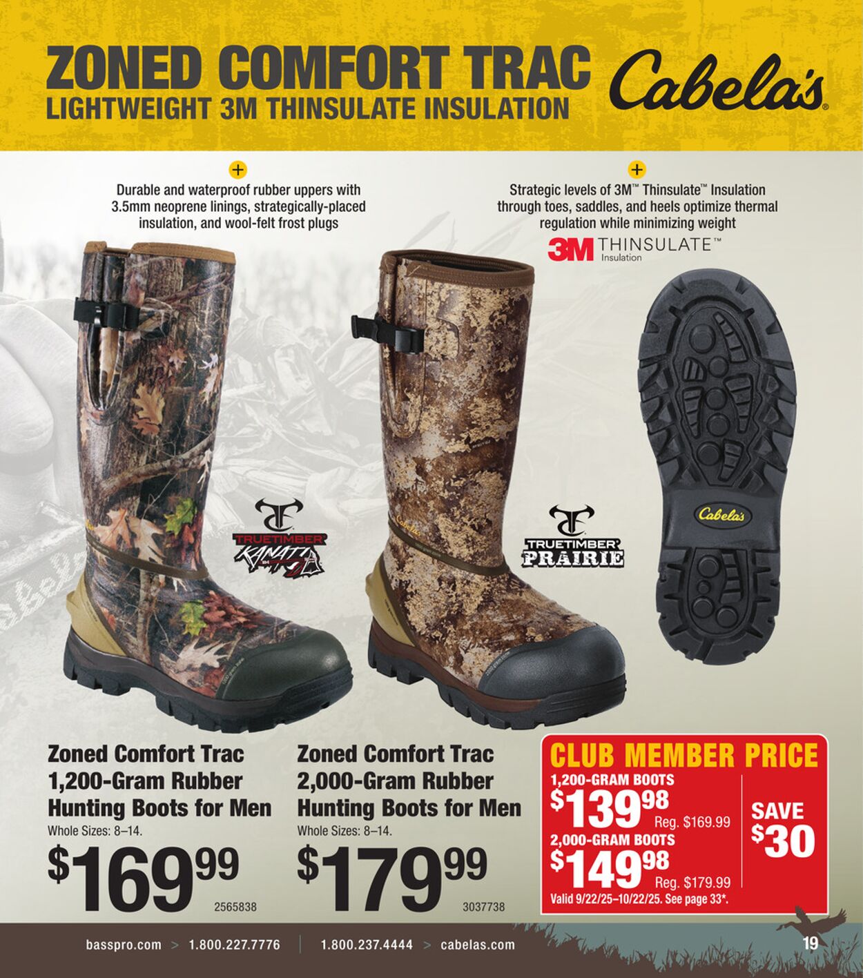 Weekly ad Bass Pro 09/19/2025 - 10/03/2025