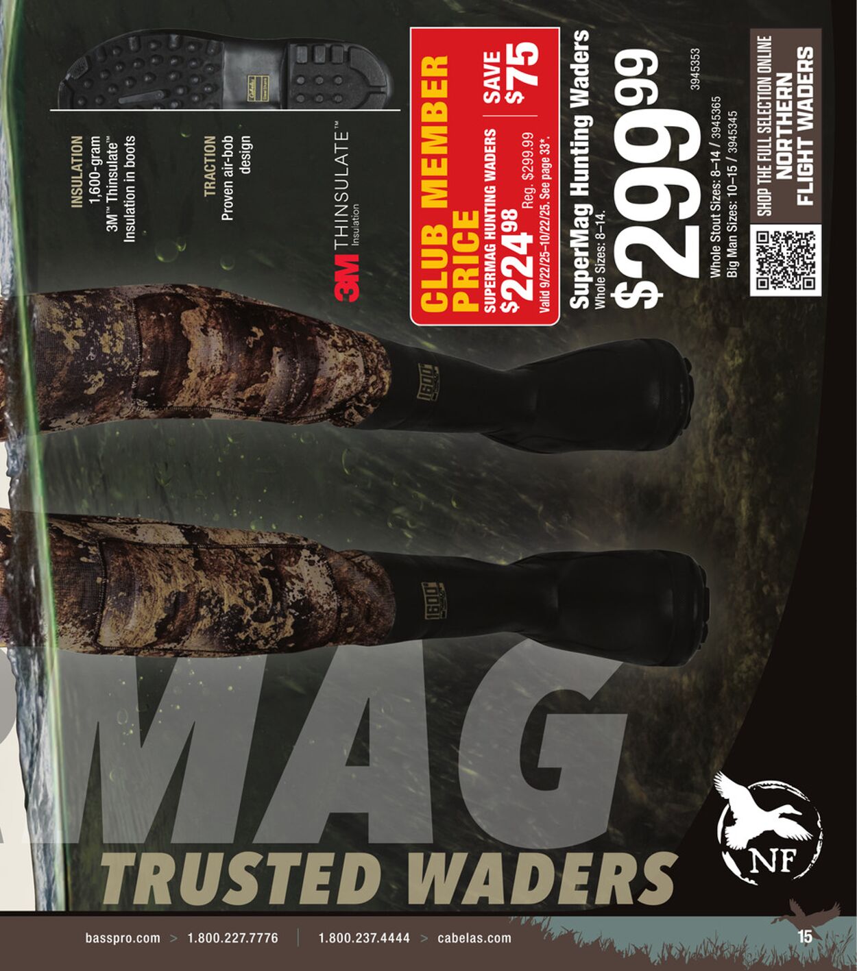Weekly ad Bass Pro 09/19/2025 - 10/03/2025