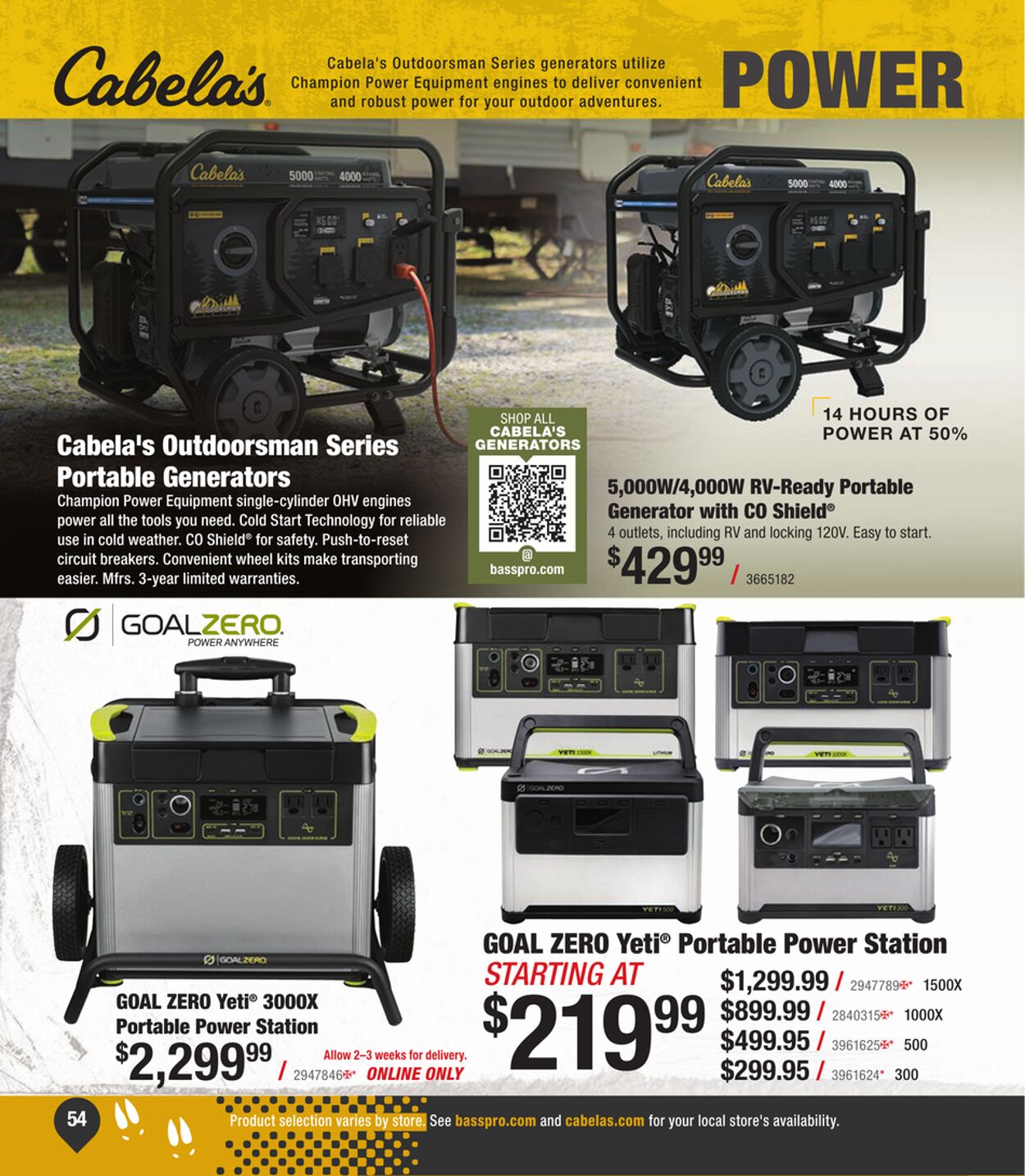 Weekly ad Bass Pro 06/14/2024 - 09/24/2024