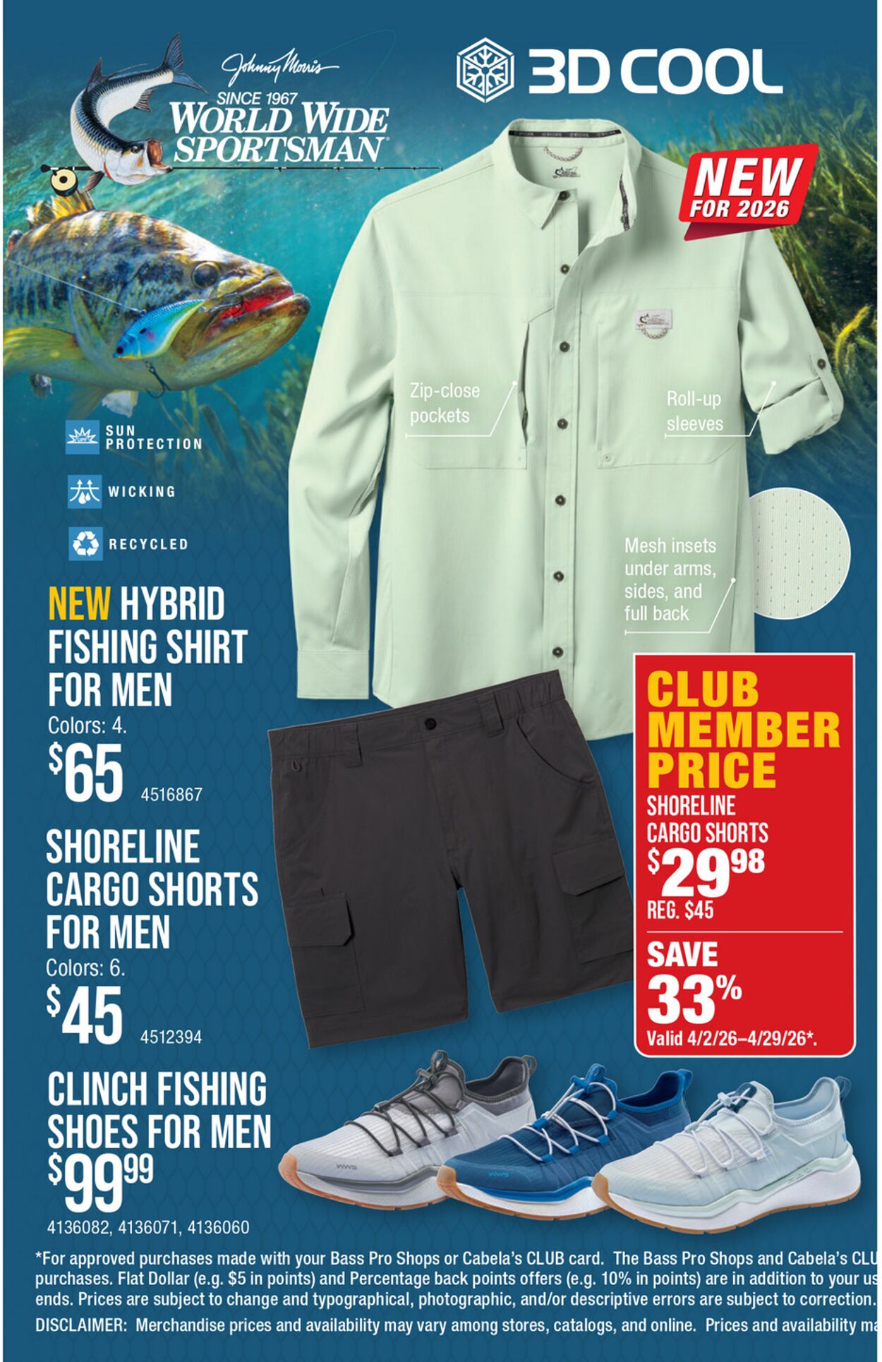 Weekly ad Bass Pro 04/02/2026 - 04/29/2026