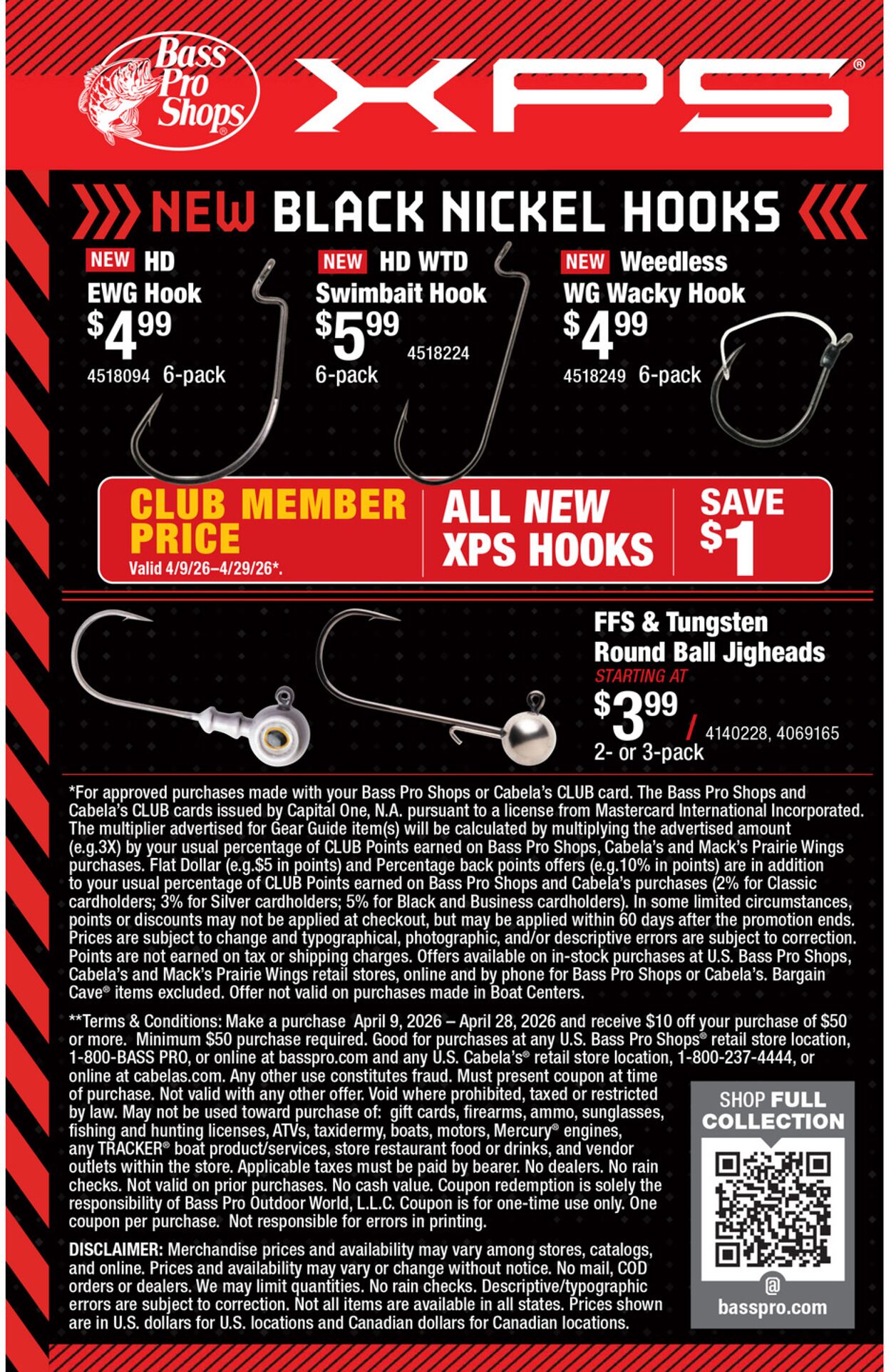 Weekly ad Bass Pro 04/09/2026 - 04/29/2026