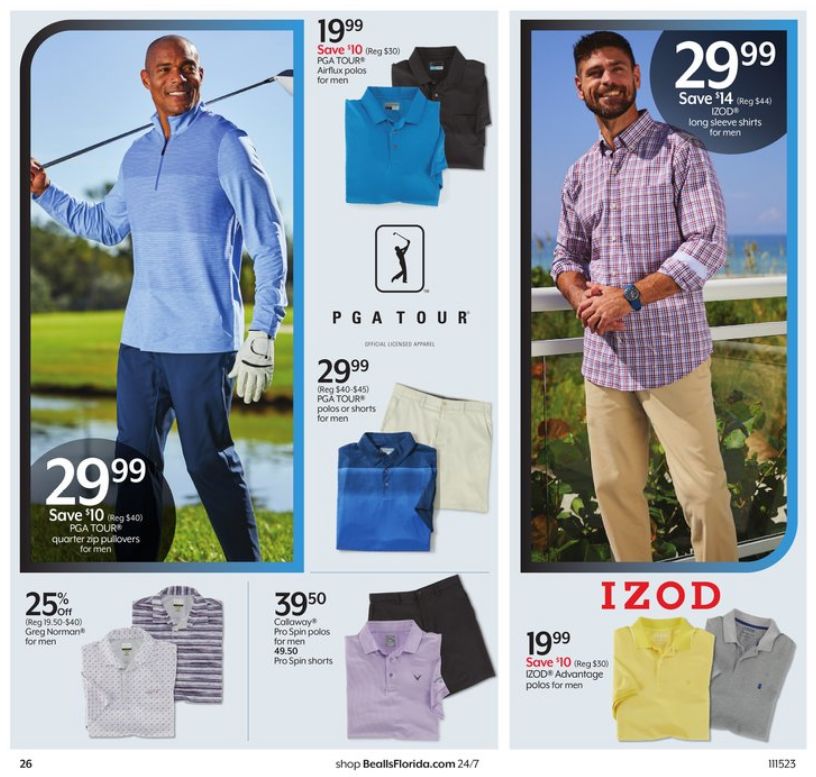 Weekly ad Bealls Florida 11/15/2023 - 11/28/2023