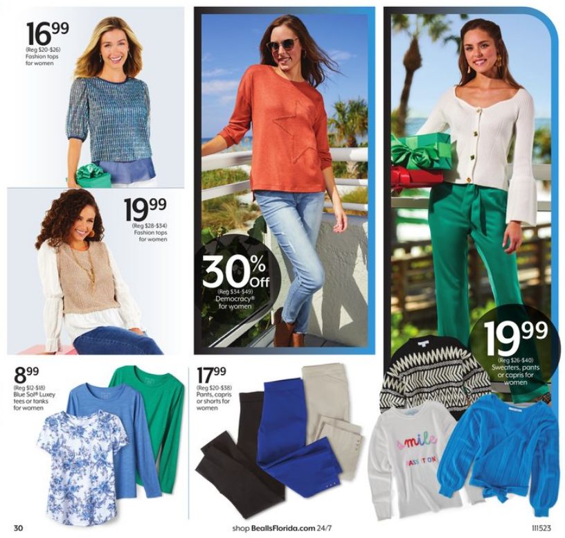 Weekly ad Bealls Florida 11/15/2023 - 11/28/2023