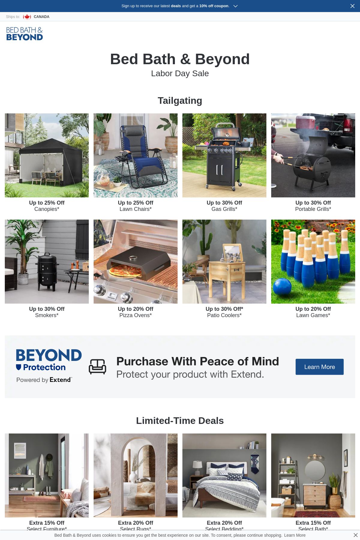 Weekly ad Bed Bath & Beyond 08/26/2024 - 09/04/2024