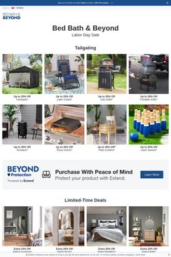 Weekly ad Bed Bath & Beyond 07/29/2024 - 08/07/2024