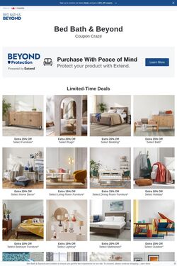 Weekly ad Bed Bath & Beyond 08/12/2024 - 08/21/2024