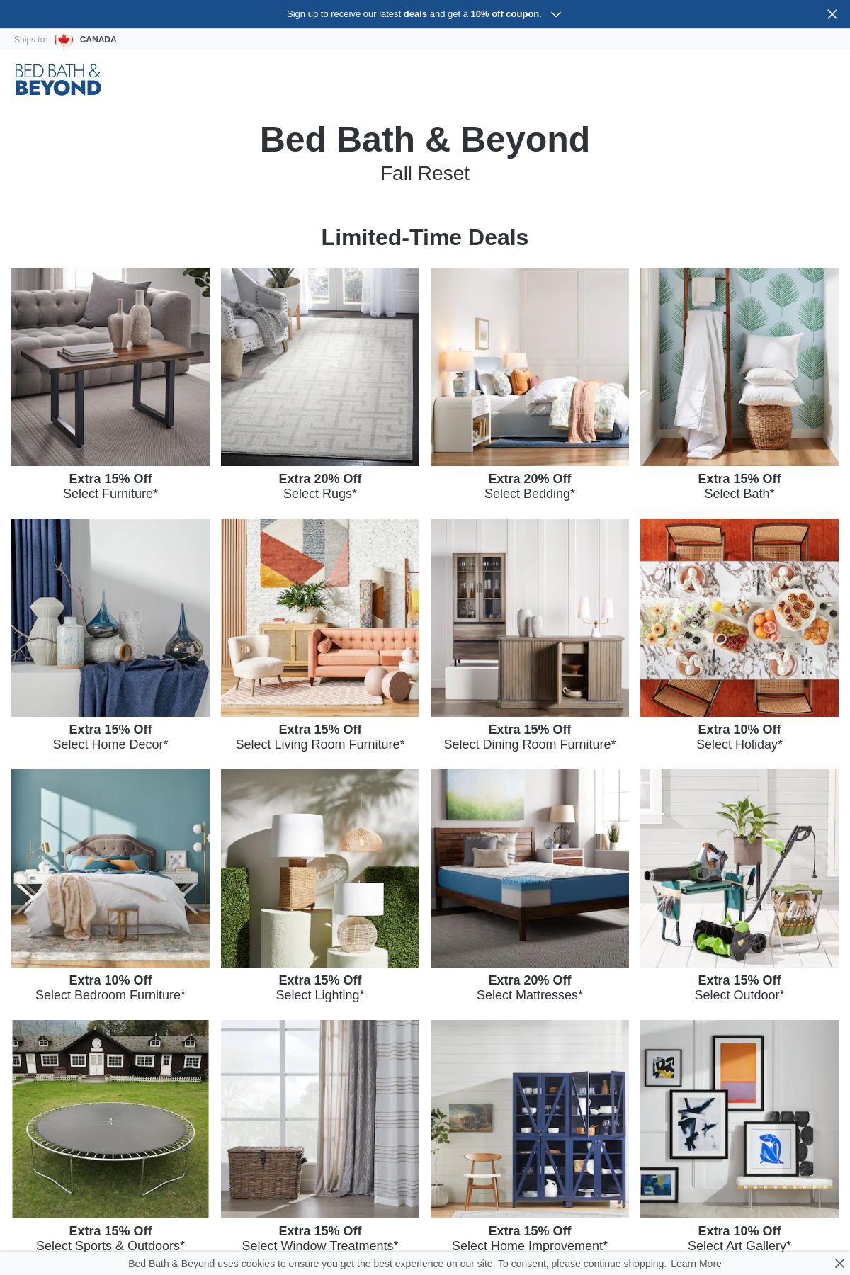 Bed Bath & Beyond Promotional weekly ads