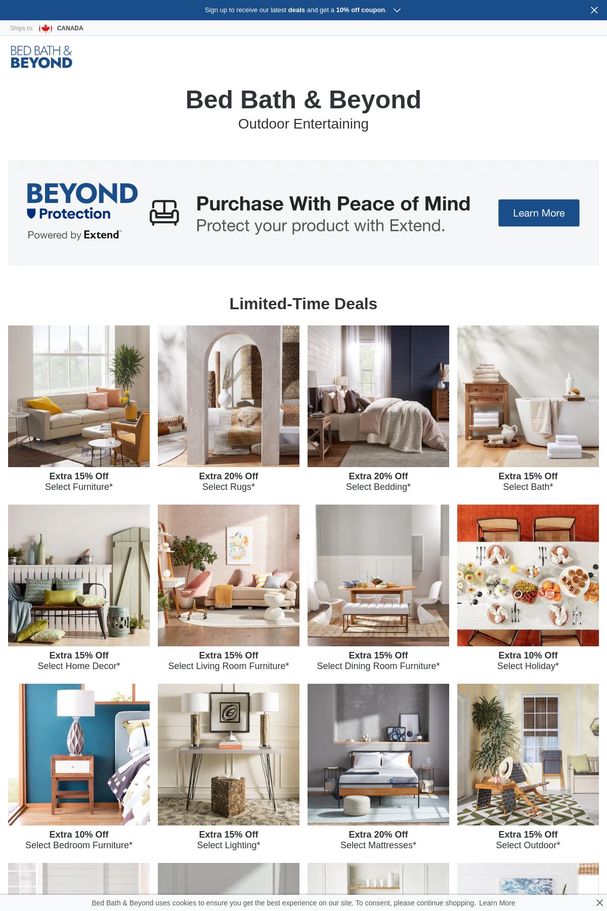 Bed Bath & Beyond Promotional weekly ads