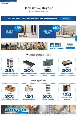 Weekly ad Bed Bath & Beyond 11/04/2024 - 11/13/2024