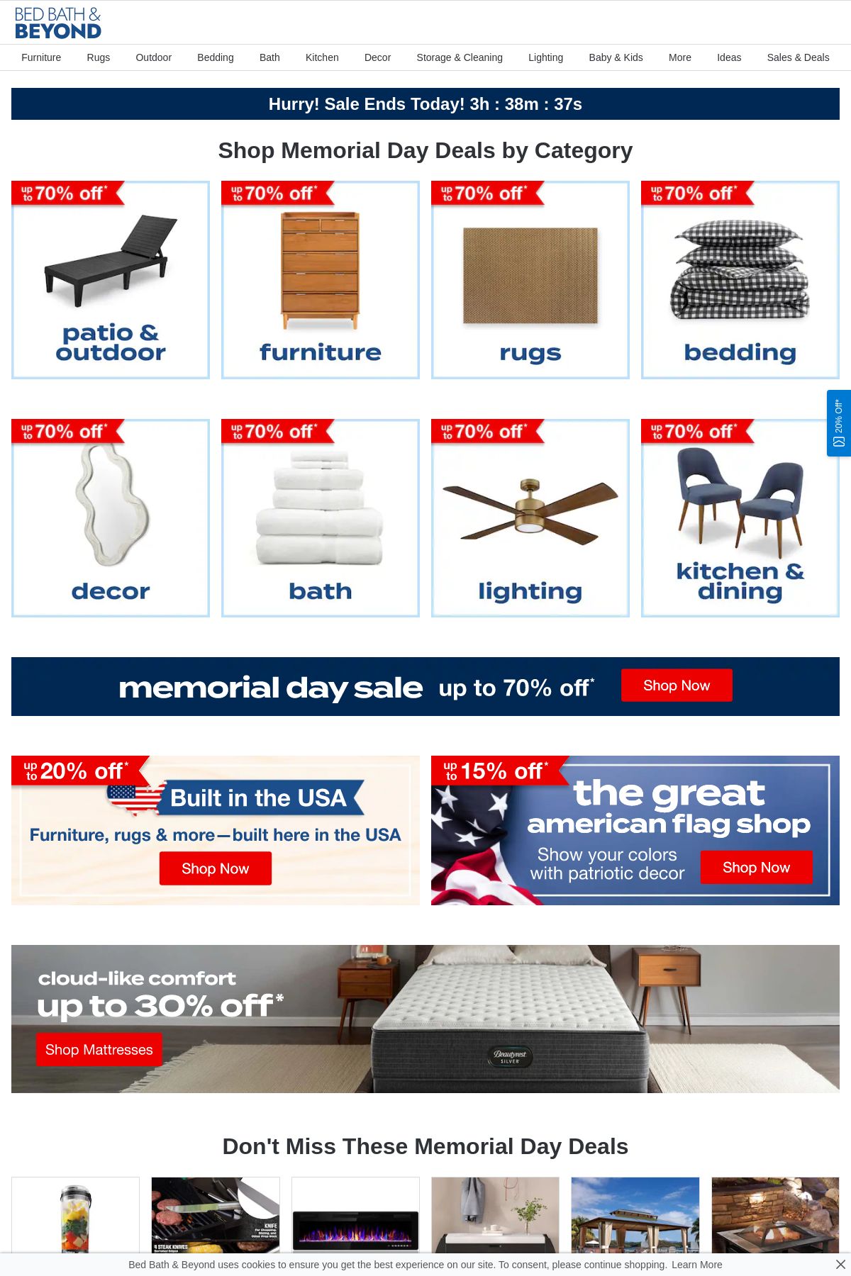 Weekly ad Bed Bath & Beyond 05/26/2025 - 06/04/2025