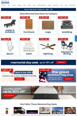 Weekly ad Bed Bath & Beyond 05/26/2025 - 06/04/2025