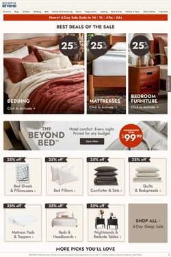 Weekly ad Bed Bath & Beyond 10/20/2025 - 10/29/2025