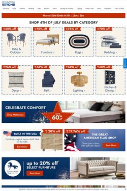 Weekly ad Bed Bath & Beyond 07/07/2025 - 07/16/2025