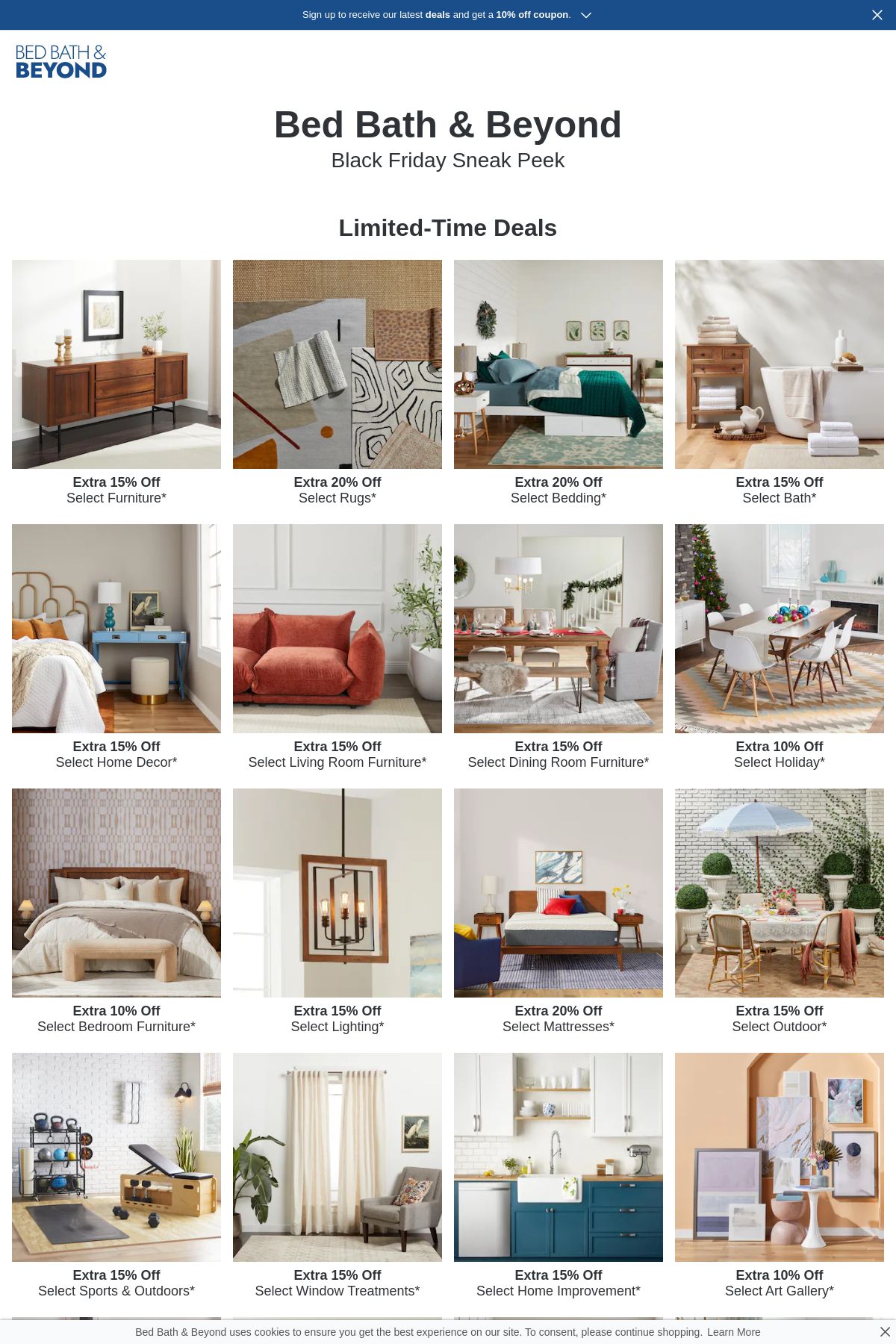 Bed Bath & Beyond Promotional weekly ads