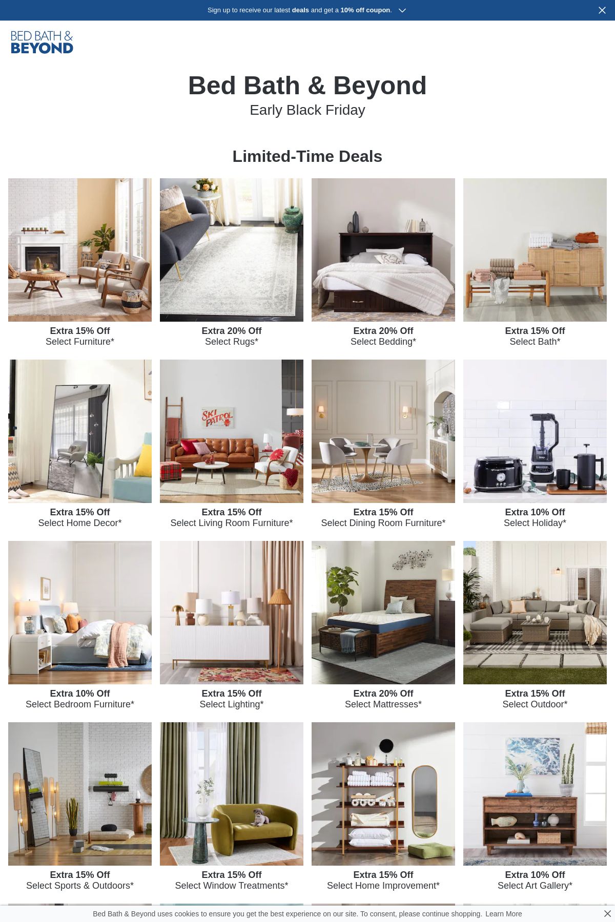 Bed Bath & Beyond Promotional weekly ads