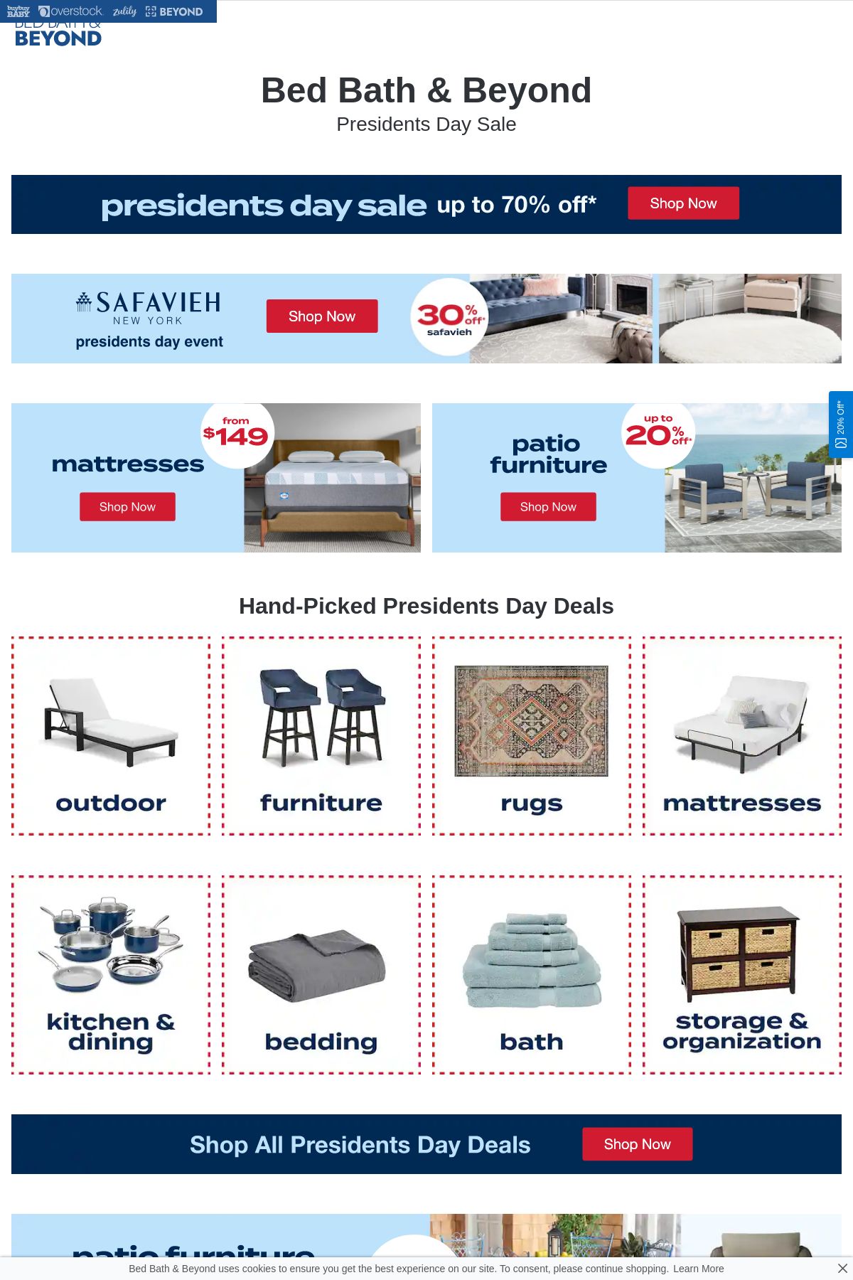 Bed Bath & Beyond Promotional weekly ads