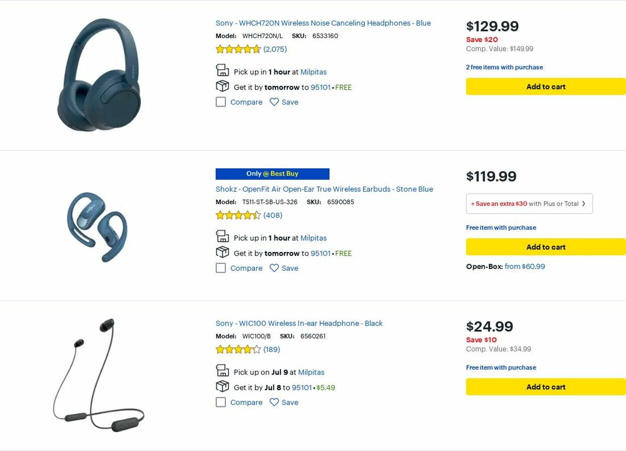 Weekly ad Best Buy 07/01/2025 - 07/31/2025