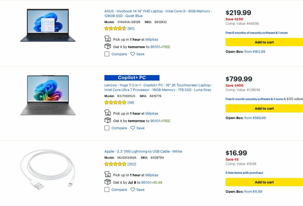 Weekly ad Best Buy 07/01/2025 - 07/31/2025