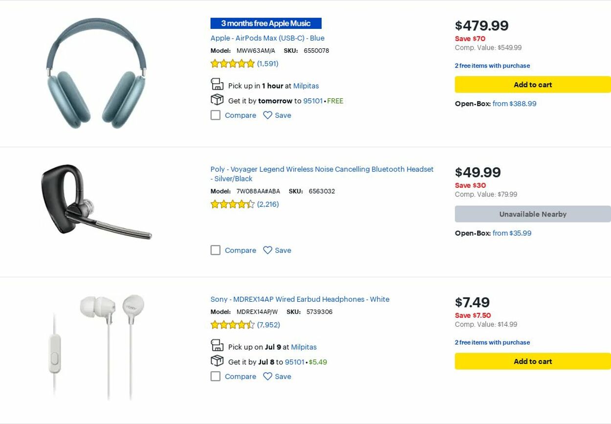 Weekly ad Best Buy 07/01/2025 - 07/31/2025