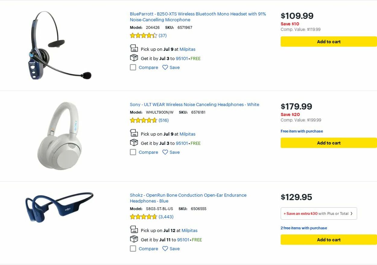 Weekly ad Best Buy 07/01/2025 - 07/31/2025