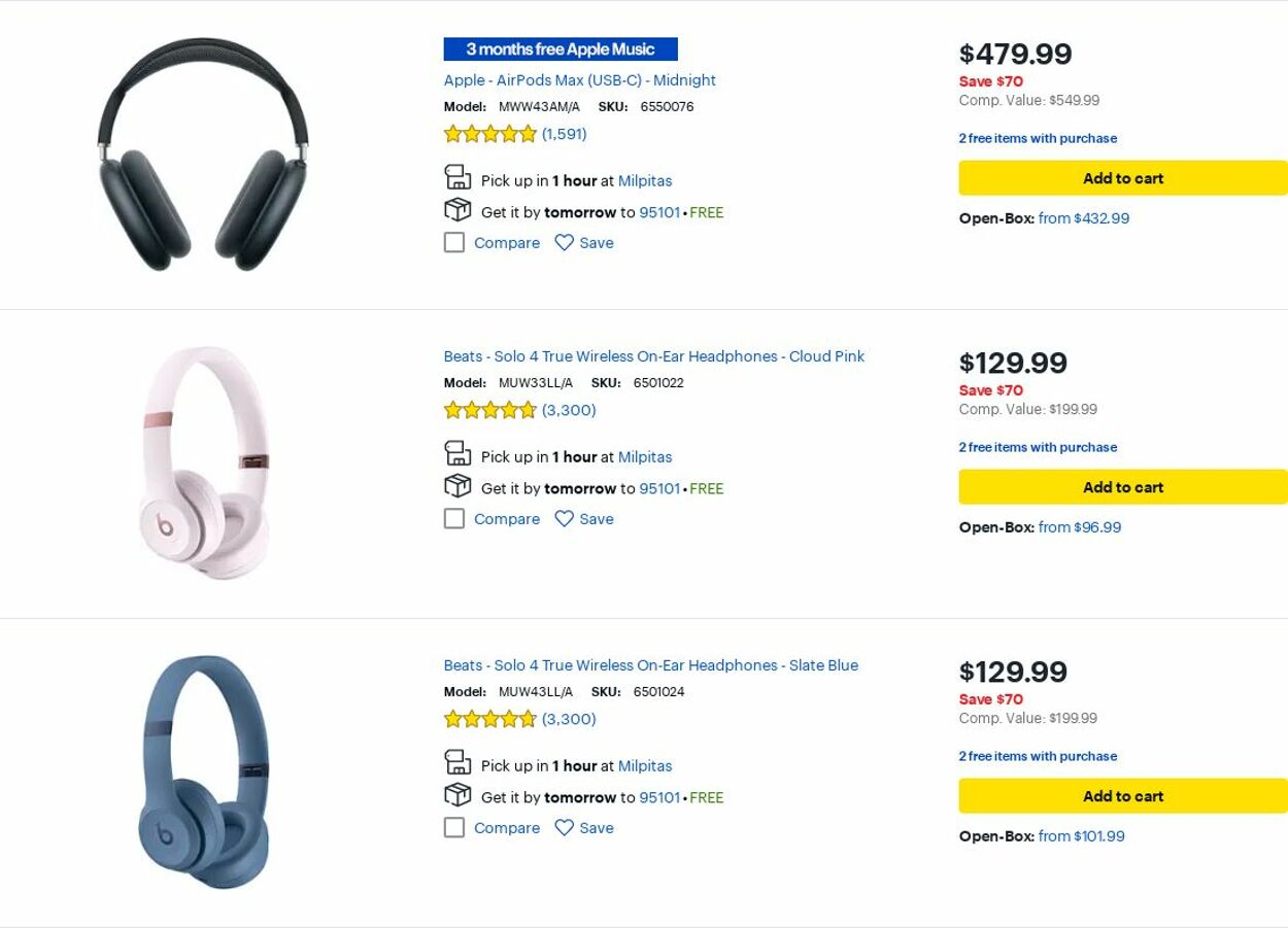 Weekly ad Best Buy 07/01/2025 - 07/31/2025