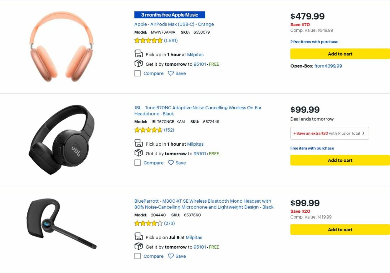 Weekly ad Best Buy 07/01/2025 - 07/31/2025