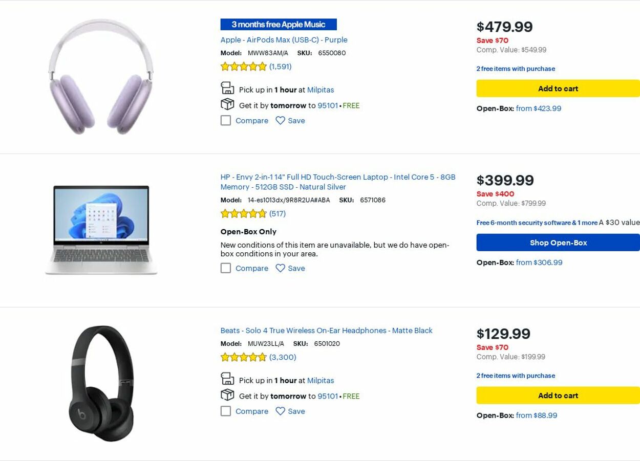 Weekly ad Best Buy 07/01/2025 - 07/31/2025