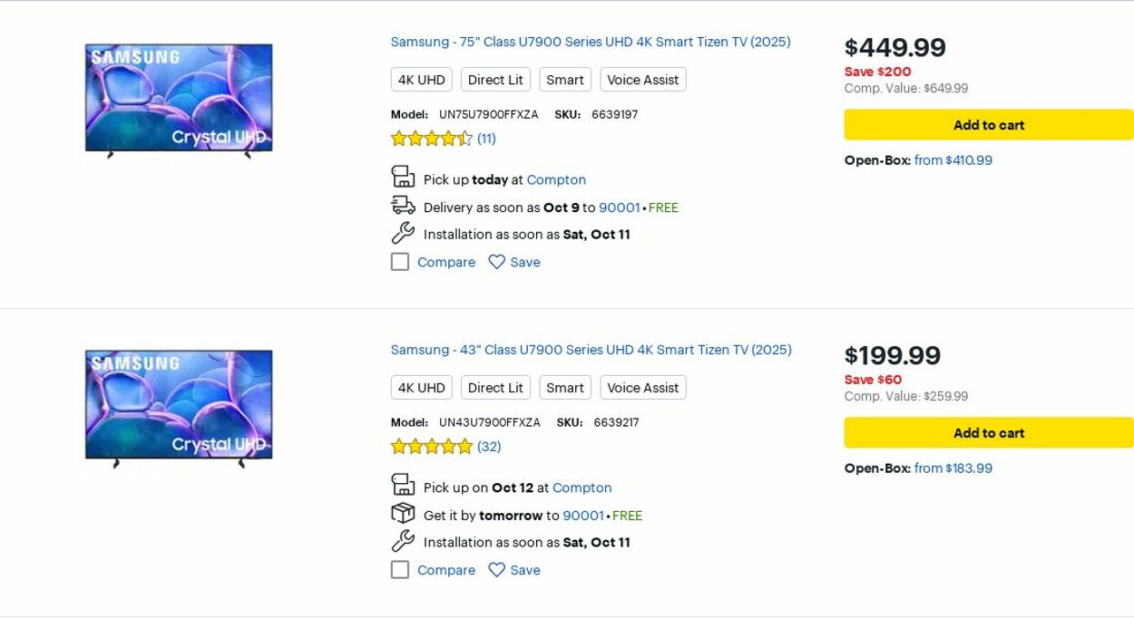 Weekly ad Best Buy 10/01/2025 - 10/31/2025