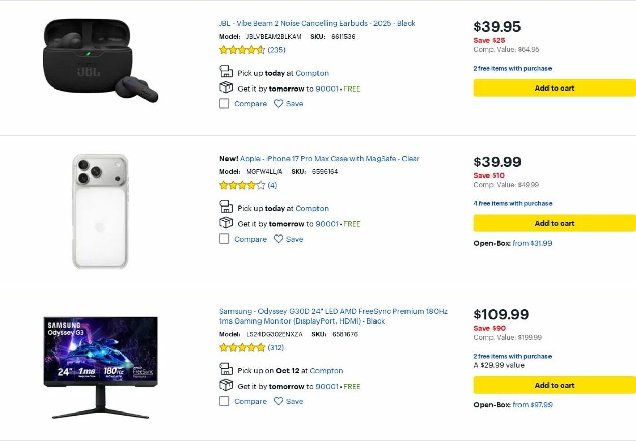 Weekly ad Best Buy 10/01/2025 - 10/31/2025