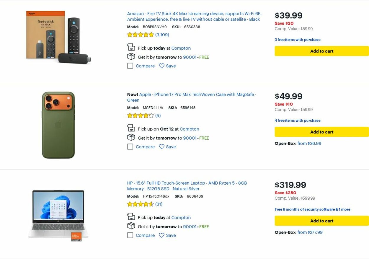 Weekly ad Best Buy 10/01/2025 - 10/31/2025