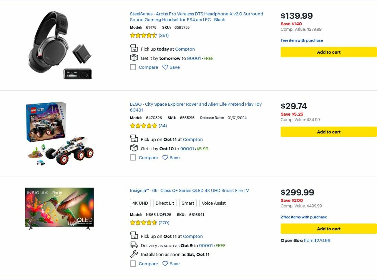 Weekly ad Best Buy 10/01/2025 - 10/31/2025