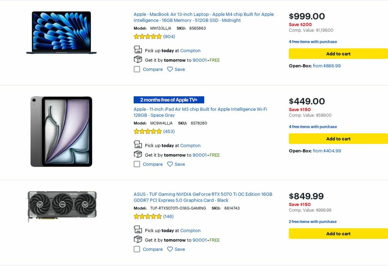 Weekly ad Best Buy 10/01/2025 - 10/31/2025