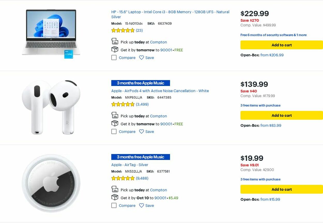 Weekly ad Best Buy 10/01/2025 - 10/31/2025