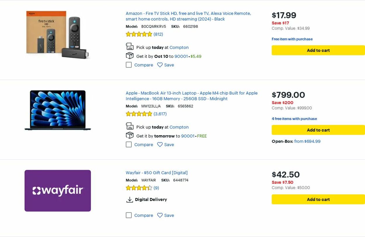 Weekly ad Best Buy 10/01/2025 - 10/31/2025