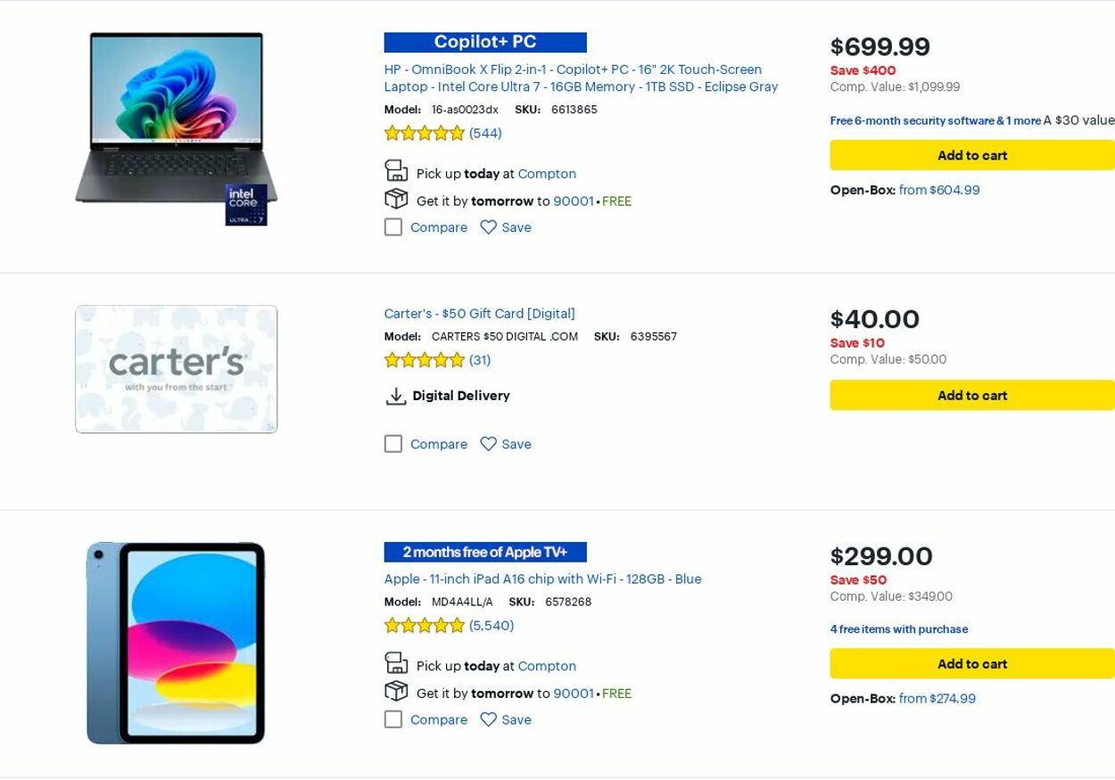 Weekly ad Best Buy 10/01/2025 - 10/31/2025
