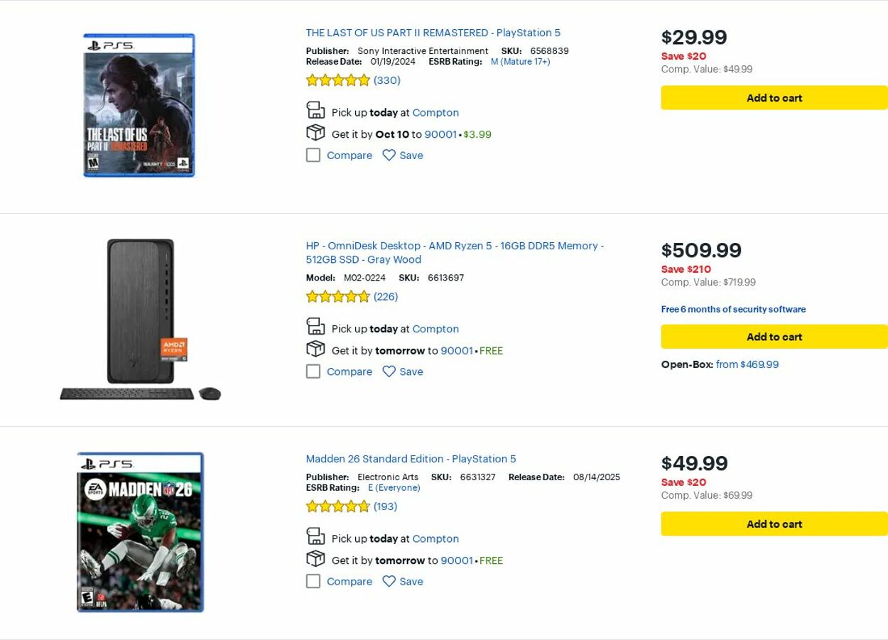 Weekly ad Best Buy 10/01/2025 - 10/31/2025