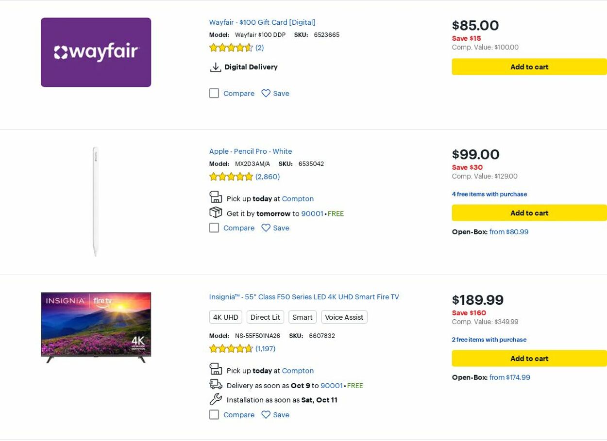 Weekly ad Best Buy 10/01/2025 - 10/31/2025