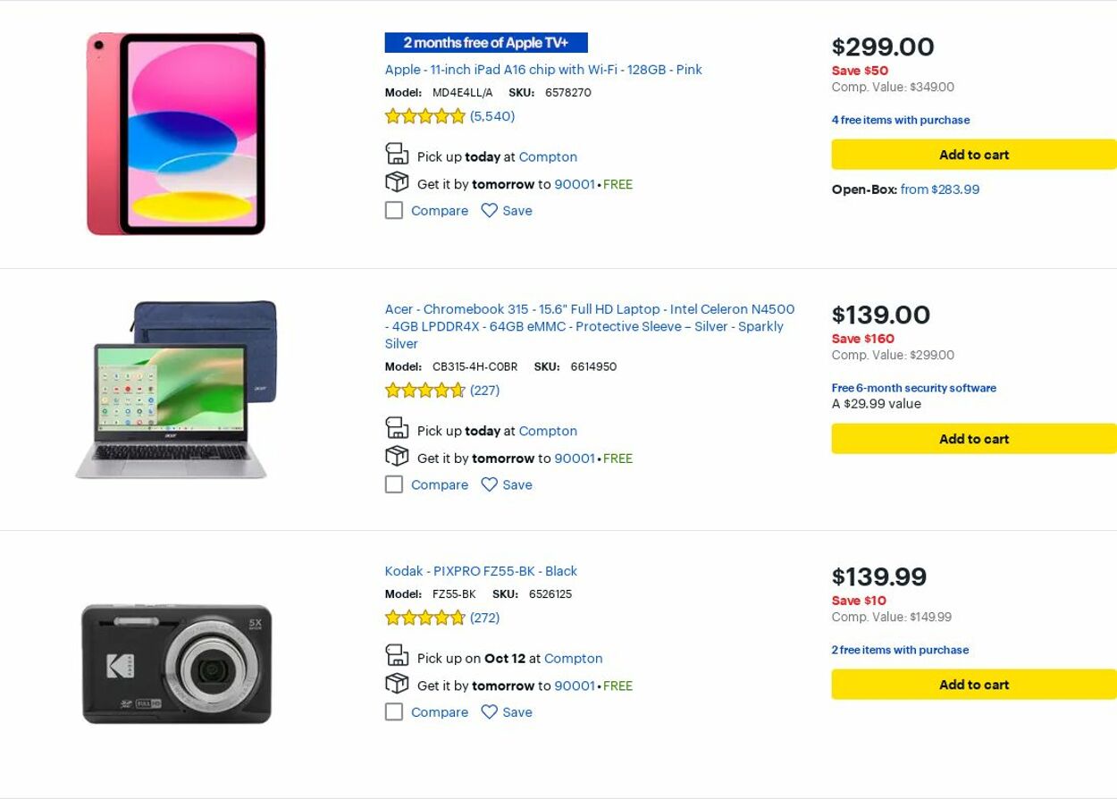 Weekly ad Best Buy 10/01/2025 - 10/31/2025
